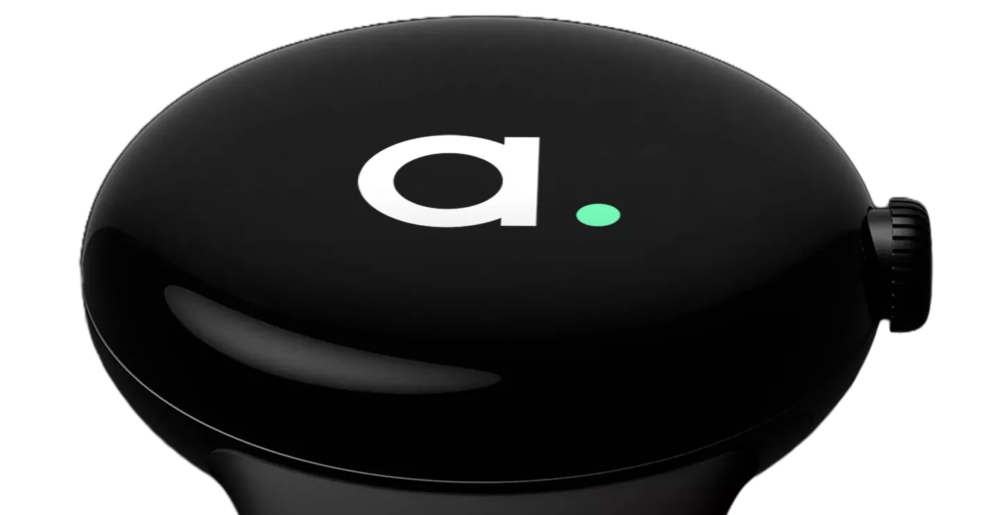 AWF amoledwatchfaces logo on watch